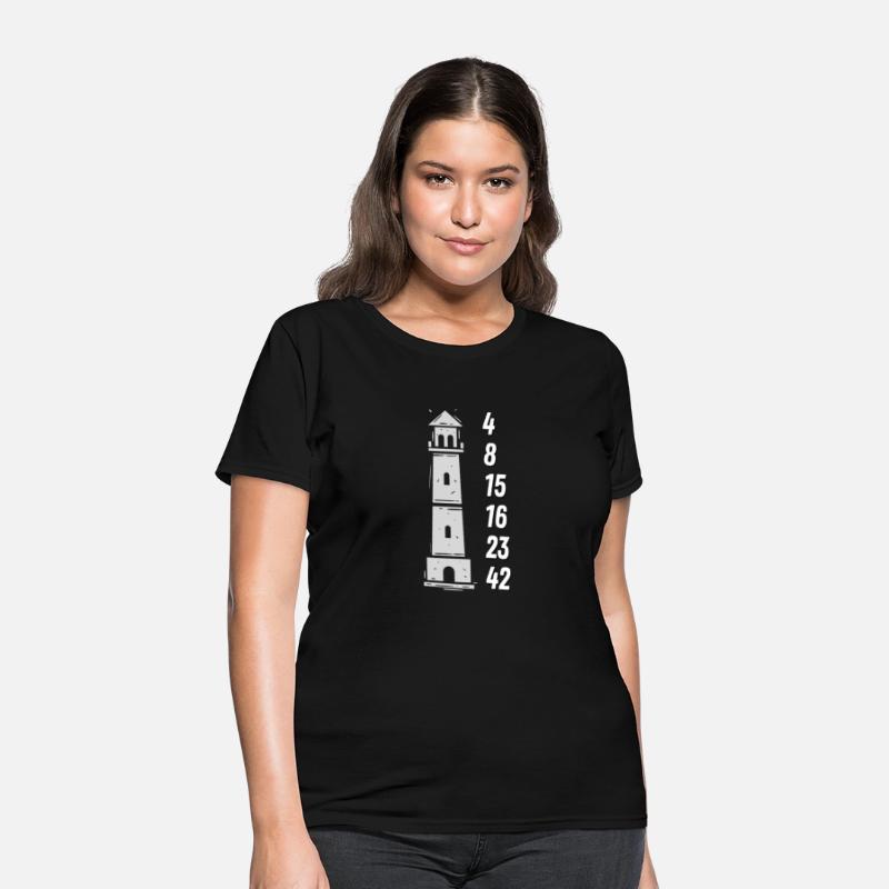 Numbers Lighthouse T-Shirt Series TV Television