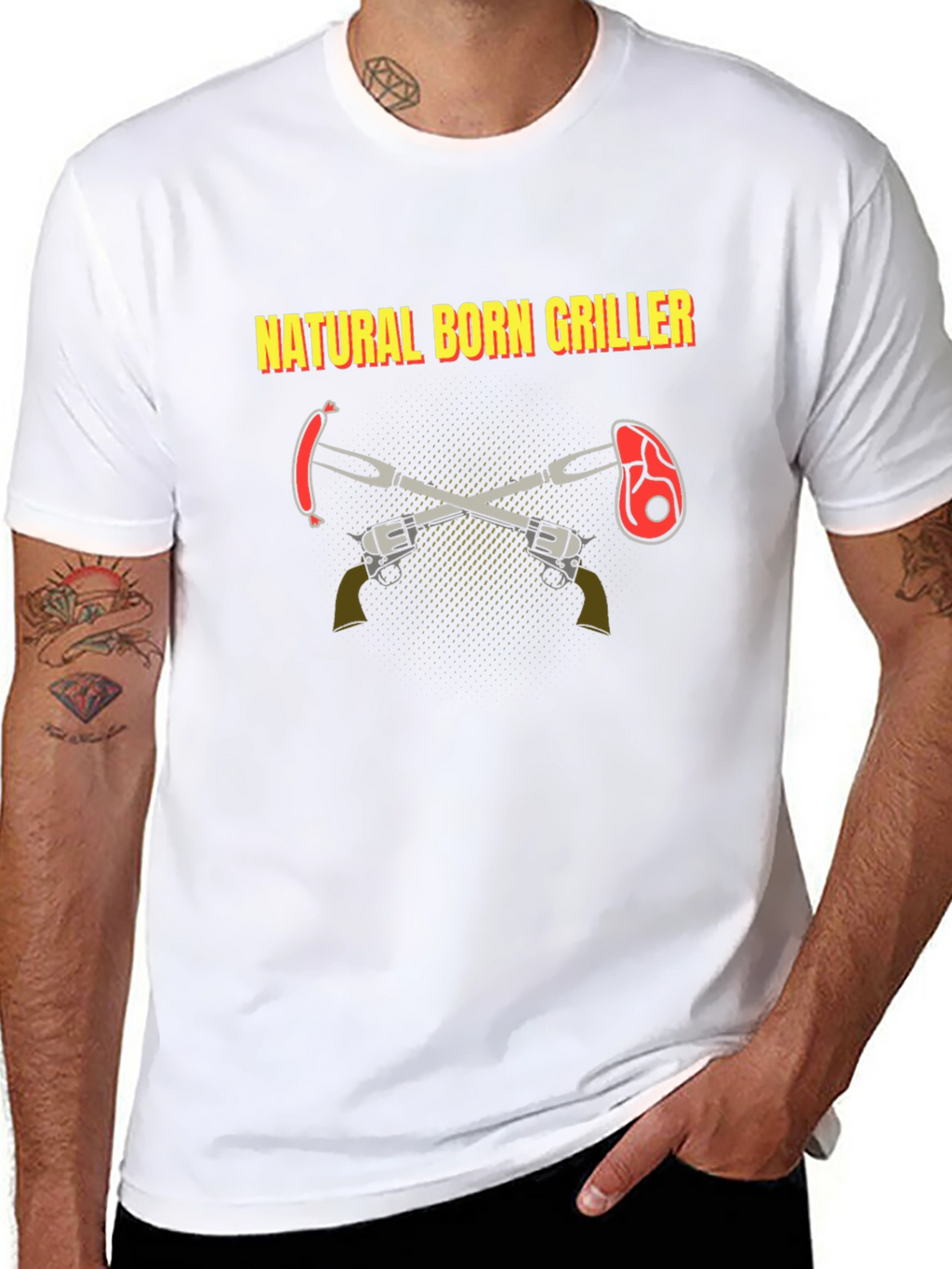Natural Born Griller Graphic T-Shirt