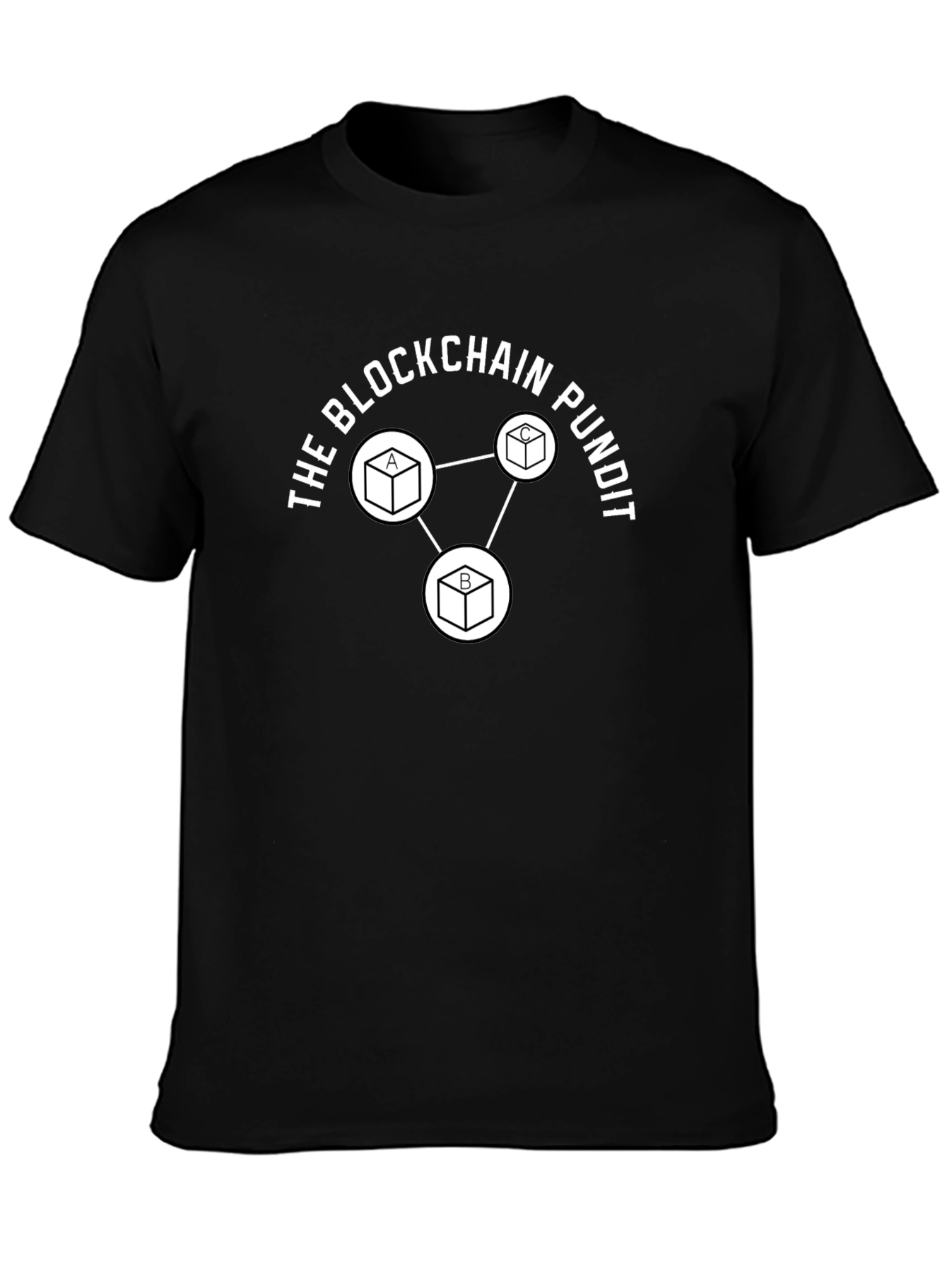 Blockchain Pundit Graphic T-Shirt - Crypto Enthusiast Tee