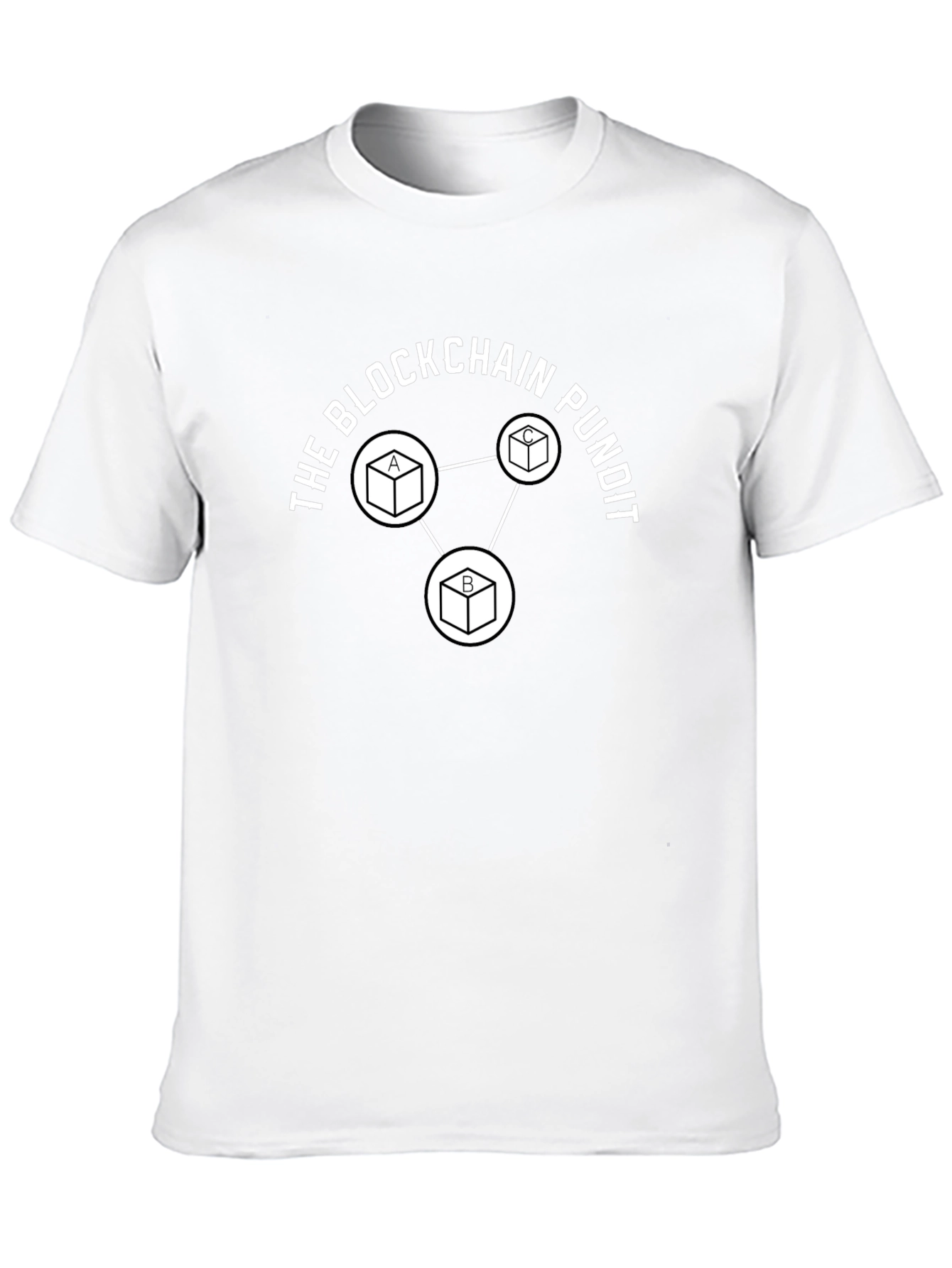 Blockchain Pundit Graphic T-Shirt - Crypto Enthusiast Tee