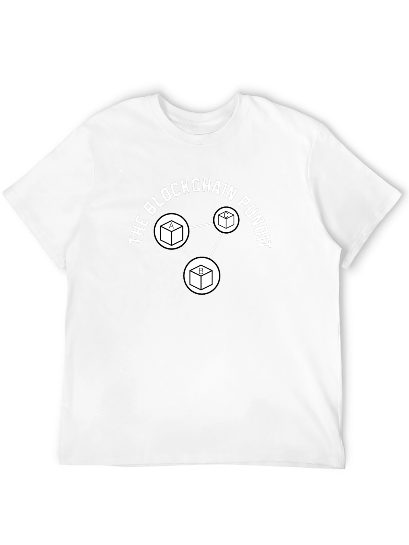 Blockchain Pundit Graphic T-Shirt - Crypto Enthusiast Tee