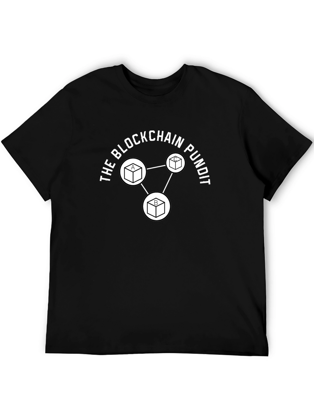 Blockchain Pundit Graphic T-Shirt - Crypto Enthusiast Tee