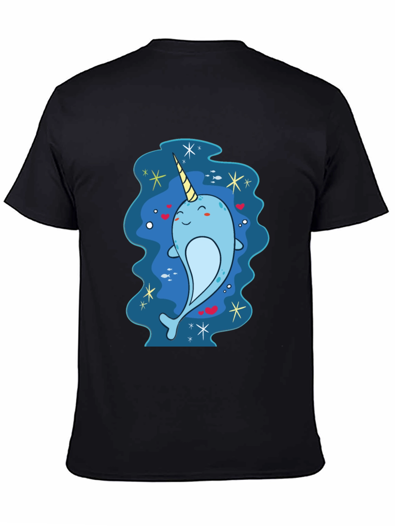 Narwhal T-Shirt - Whimsical Sea Unicorn Design