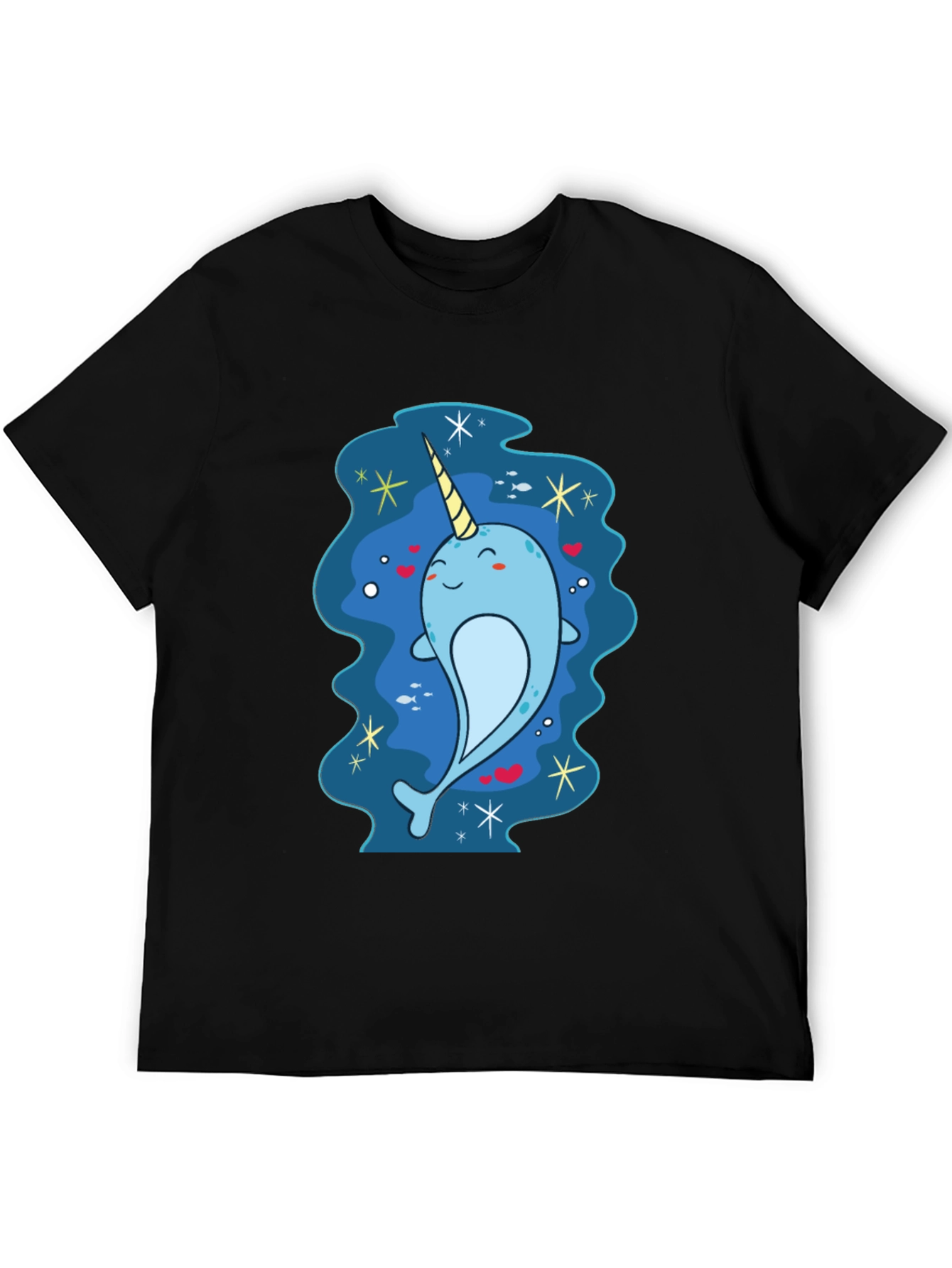 Narwhal T-Shirt - Whimsical Sea Unicorn Design