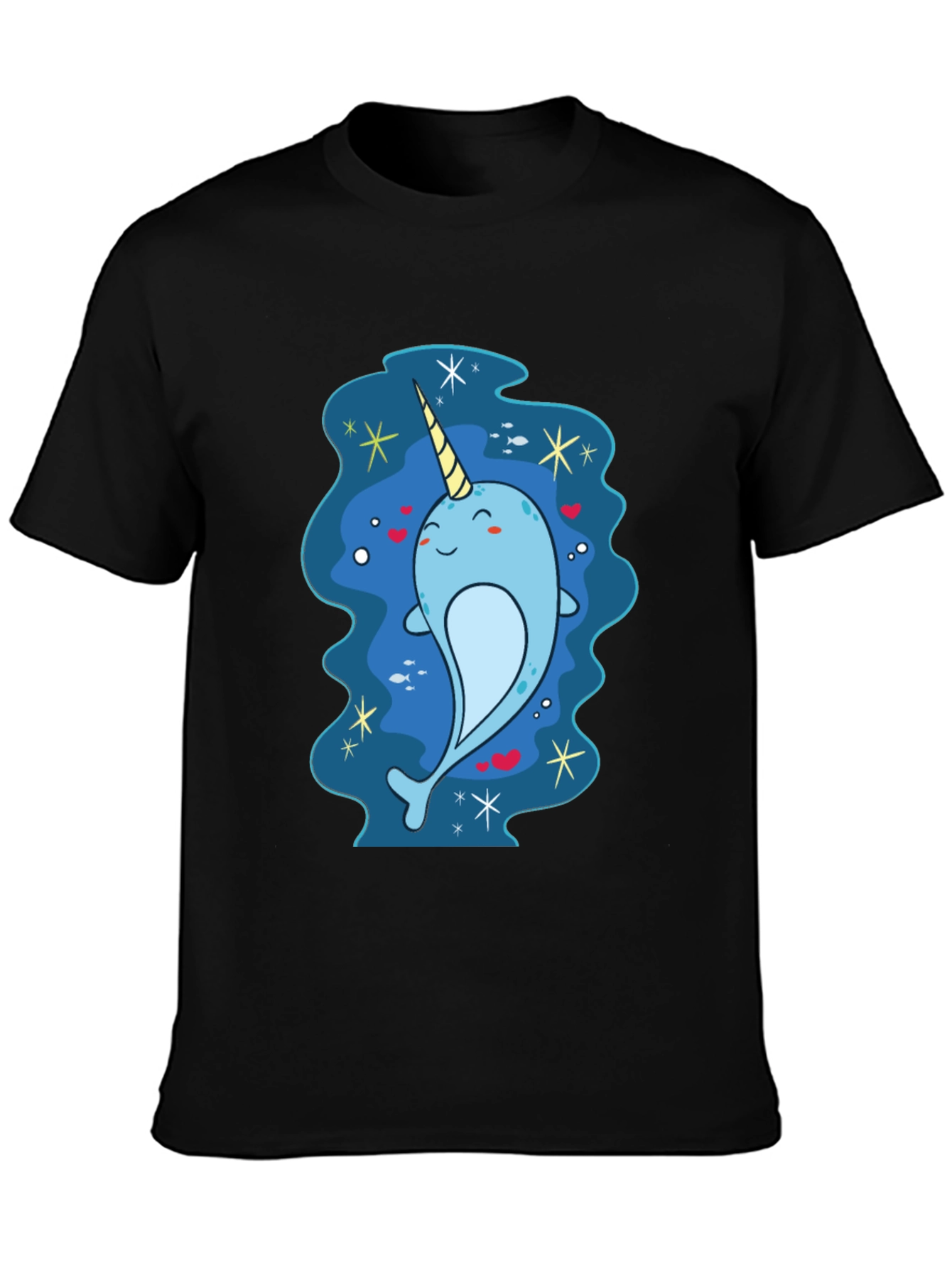 Narwhal T-Shirt - Whimsical Sea Unicorn Design