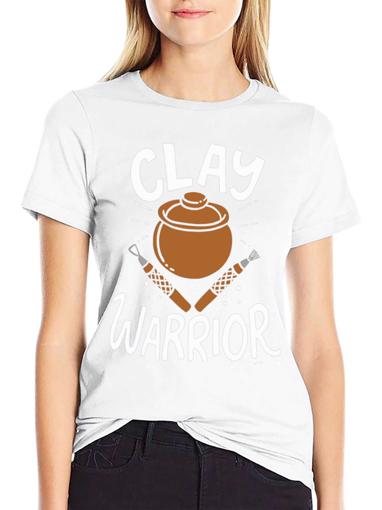 Clay Warrior T-Shirt - Pottery Lover Gift