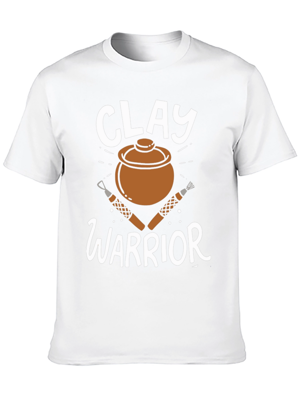Clay Warrior T-Shirt - Pottery Lover Gift