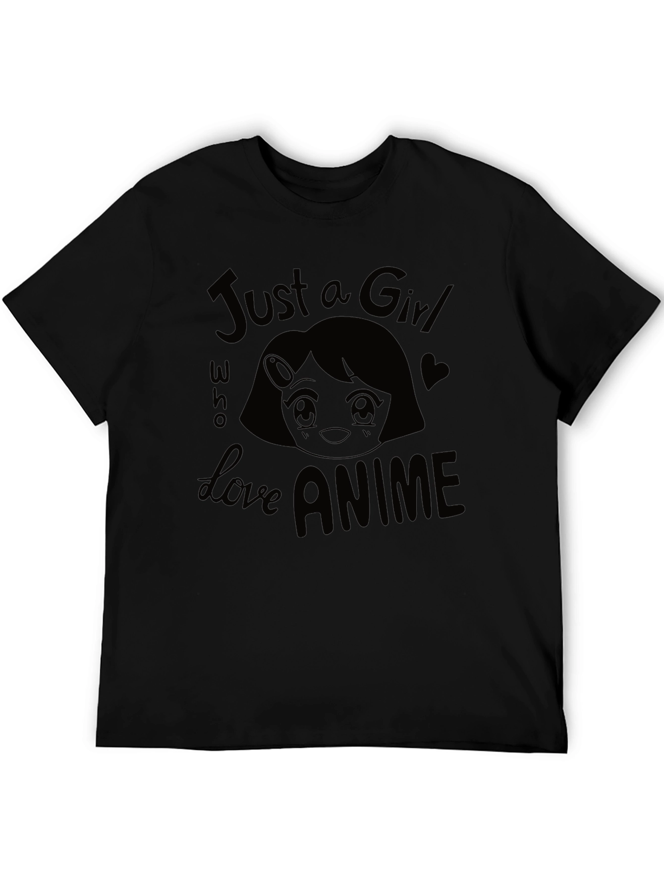 Anime Lover T-Shirt - Just a Girl Who Loves Anime