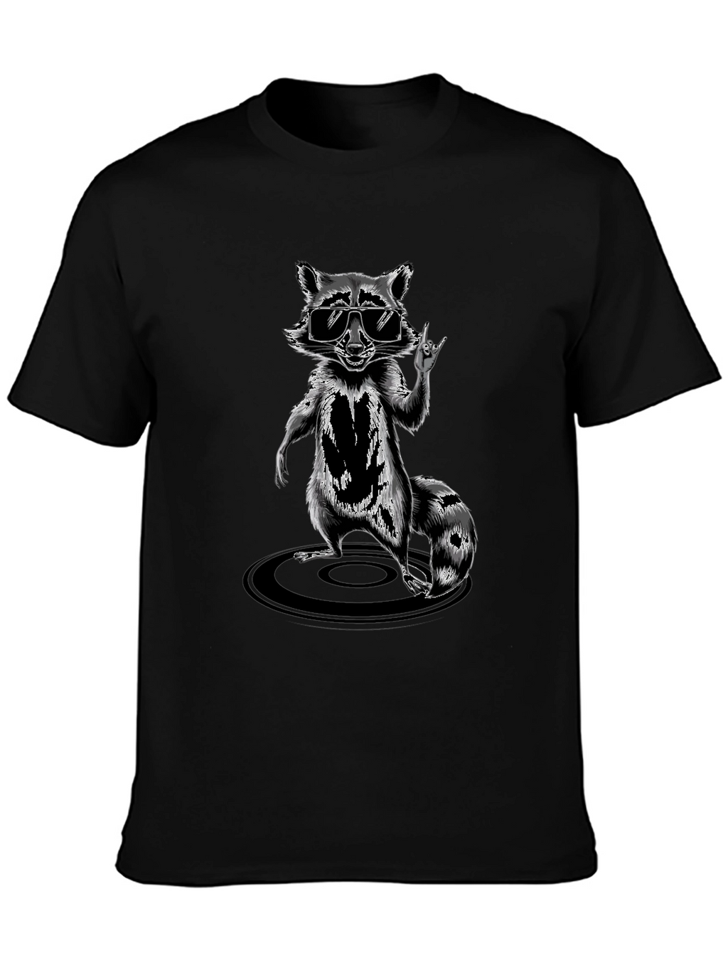 Cool Raccoon Graphic Tee