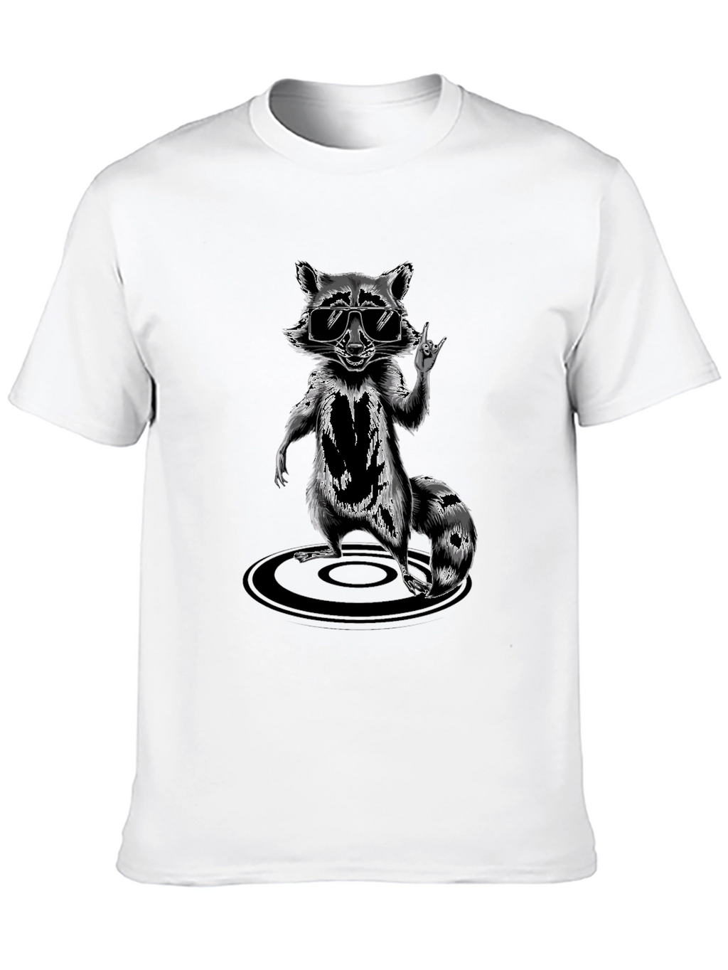 Cool Raccoon Graphic Tee