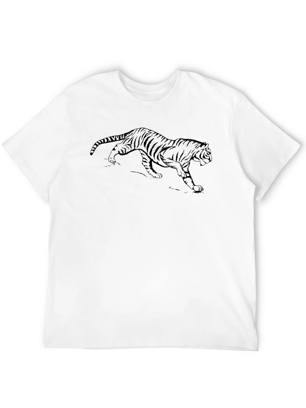 Black Tiger Graphic Tee