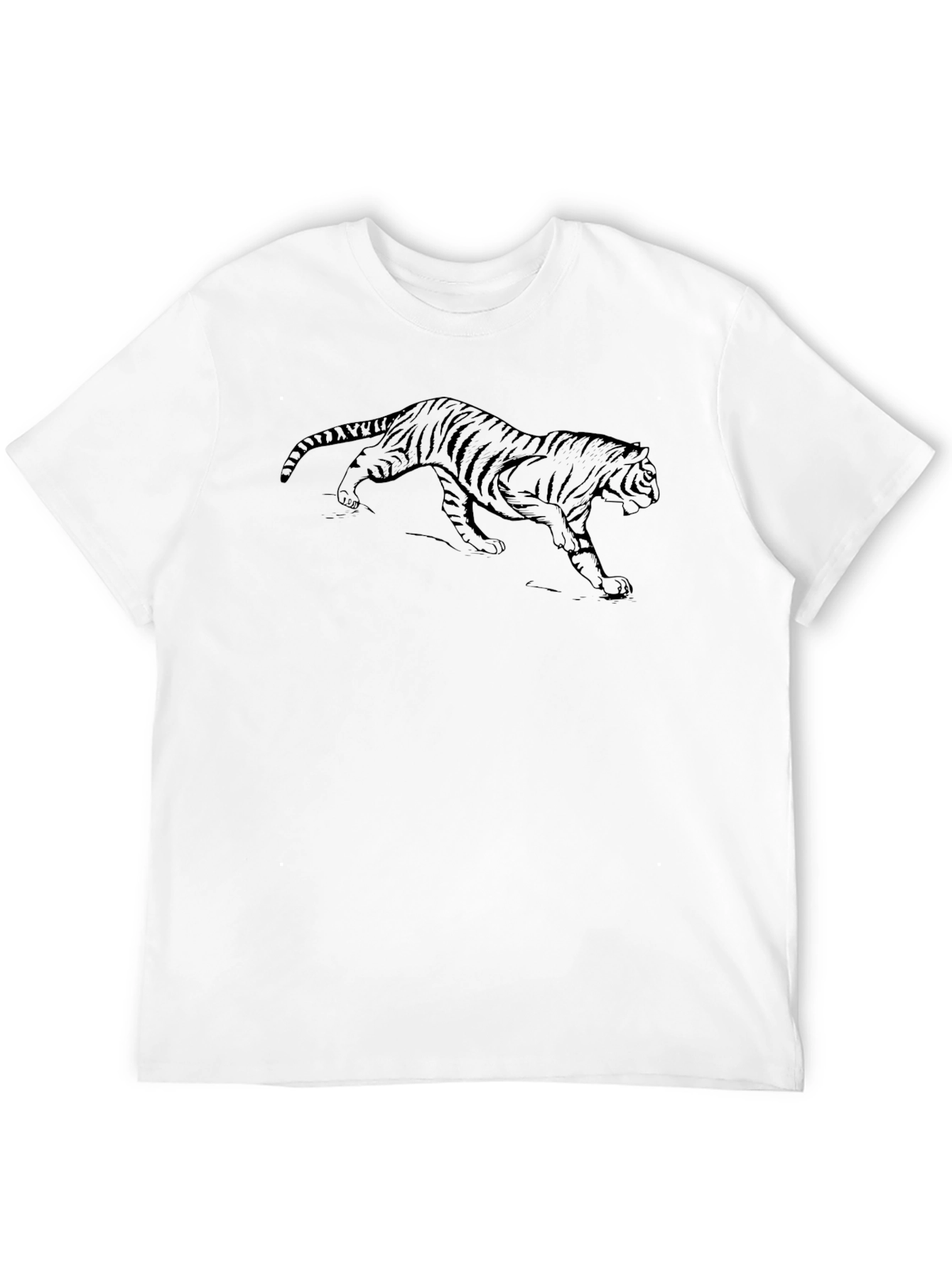 Black Tiger Graphic Tee