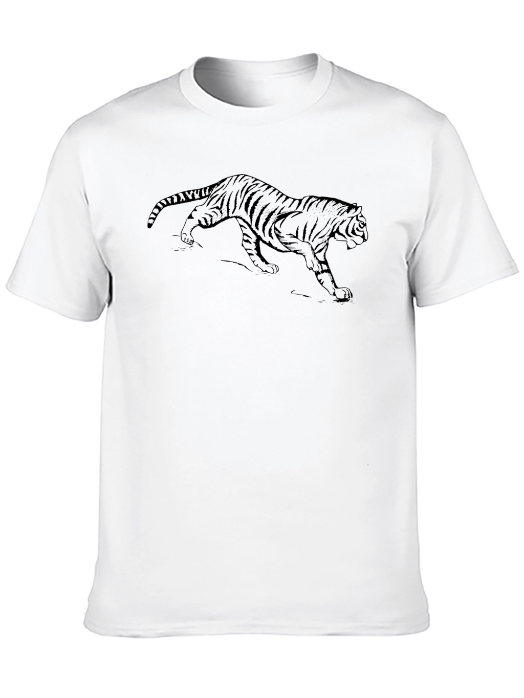 Black Tiger Graphic Tee