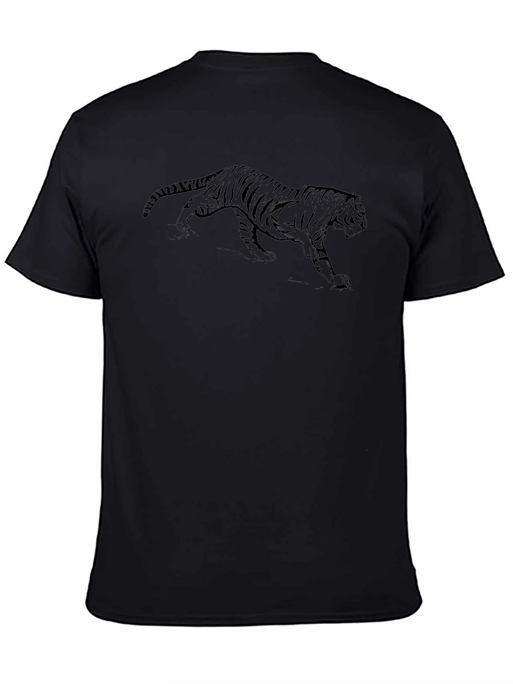 Black Tiger Graphic Tee