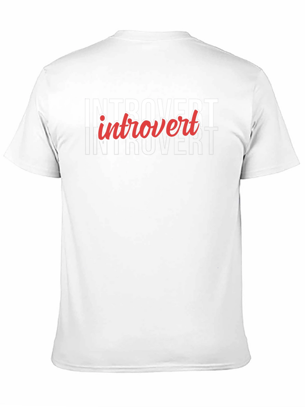 Introvert Graphic T-Shirt - Cool Black Tee