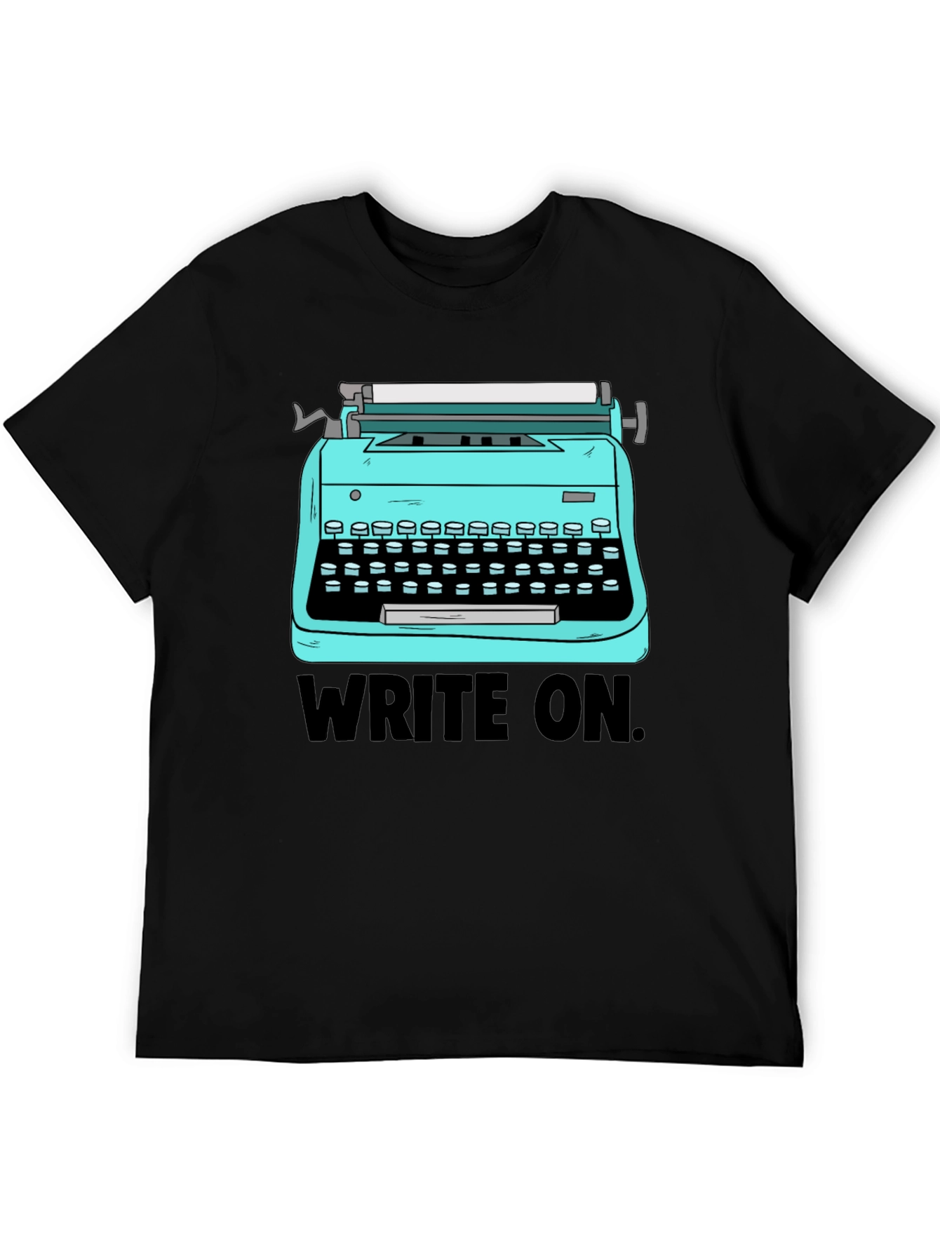 Retro Typewriter Graphic T-Shirt - Write On!