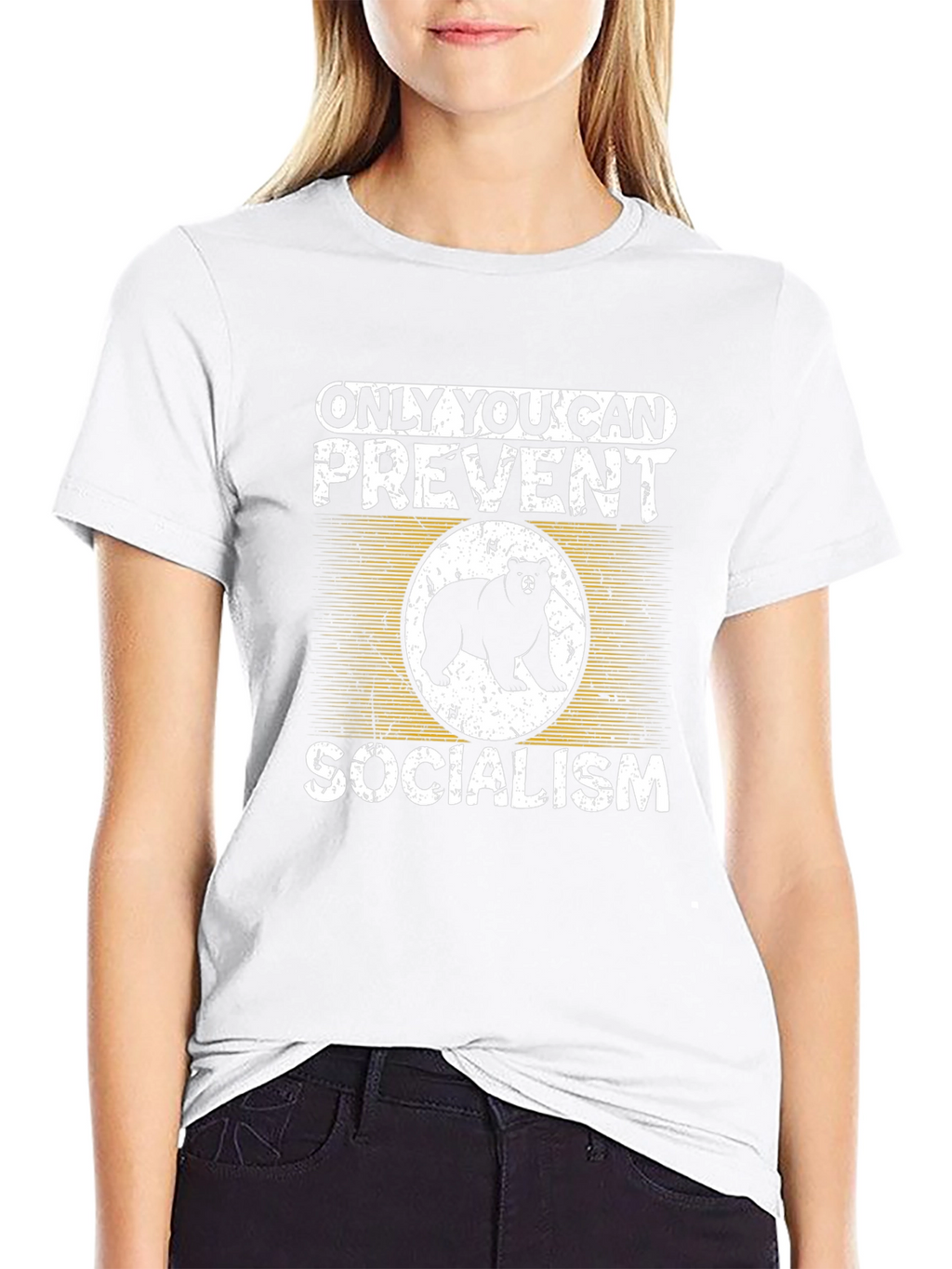 Only You Can Prevent Socialism Bear T-Shirt