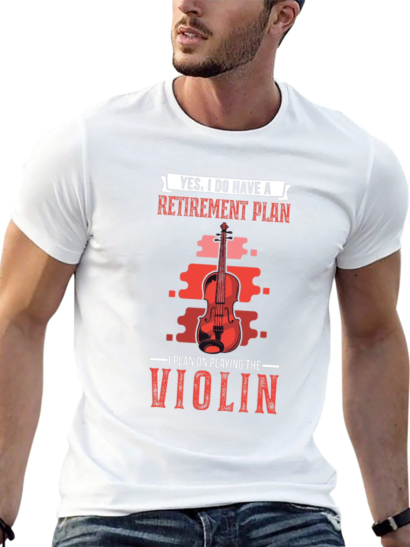Retirement Plan Violinist T-Shirt
