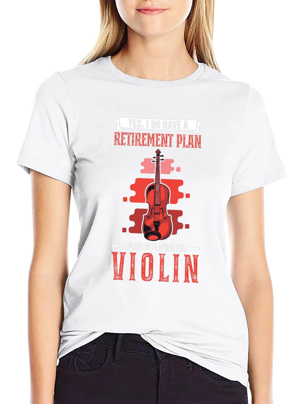 Retirement Plan Violinist T-Shirt