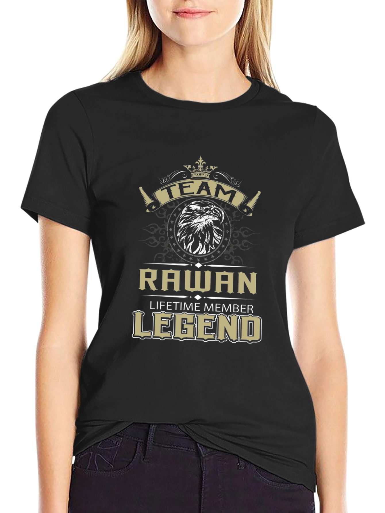 Team Rawan Legend Tee - Lifetime Member Graphic T-Shirt