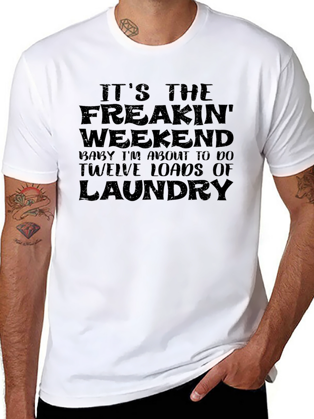 Funny Laundry Weekend T-Shirt