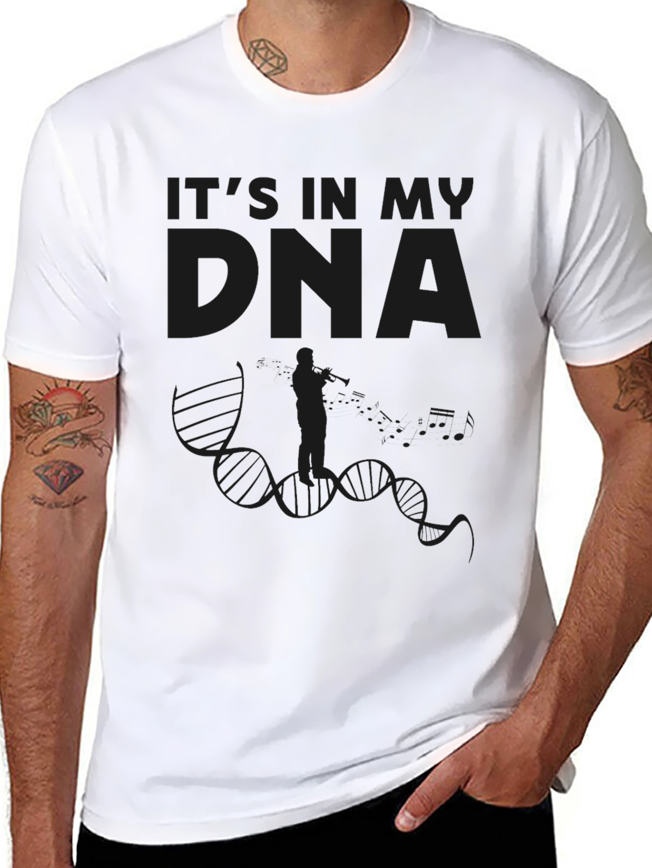 Its in My DNA Black T-Shirt