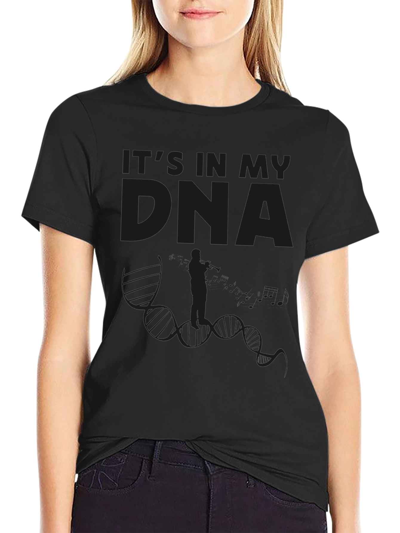 Its in My DNA Black T-Shirt
