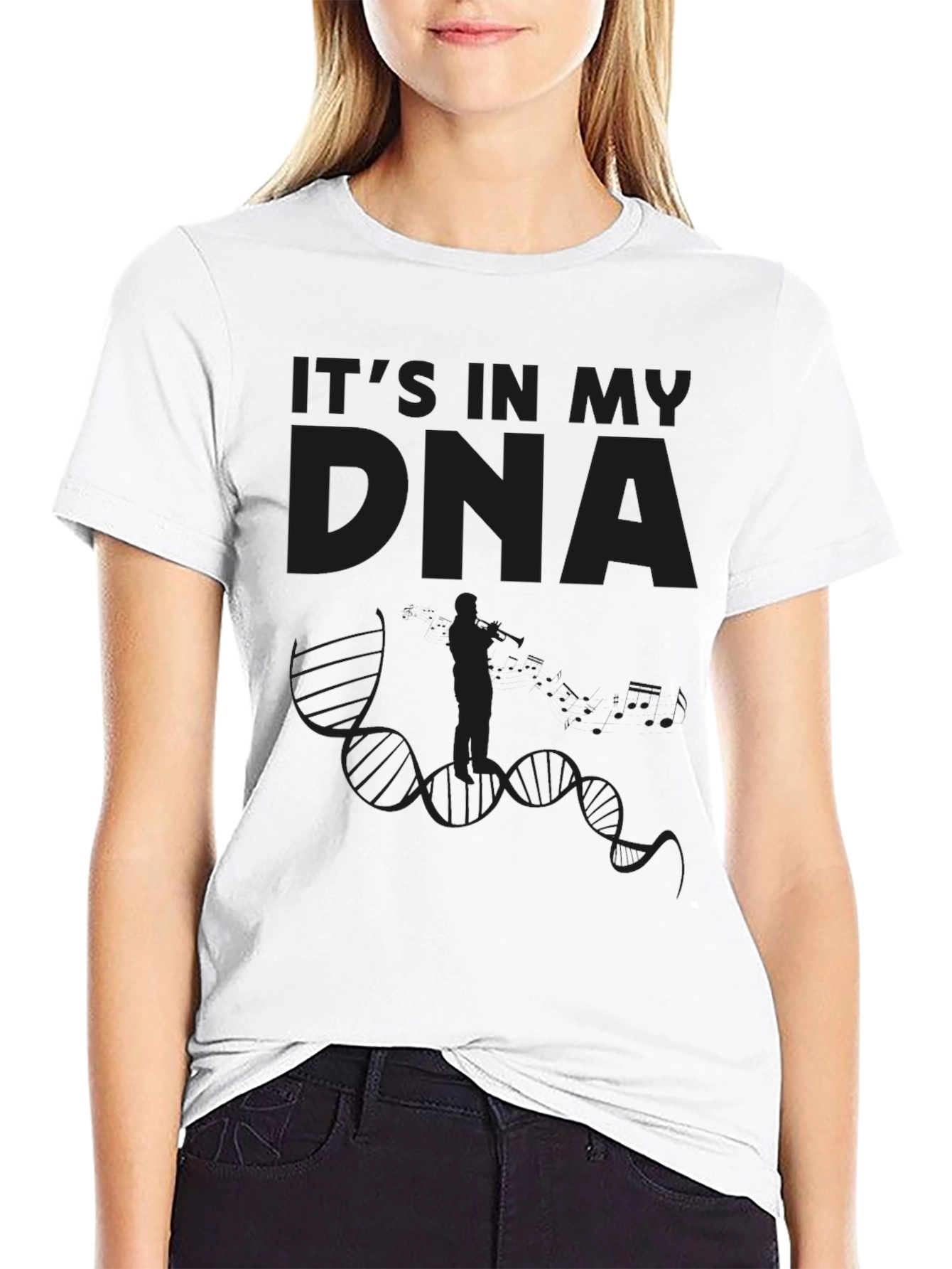Its in My DNA Black T-Shirt
