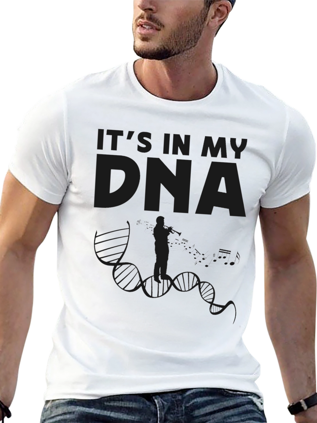 Its in My DNA Black T-Shirt