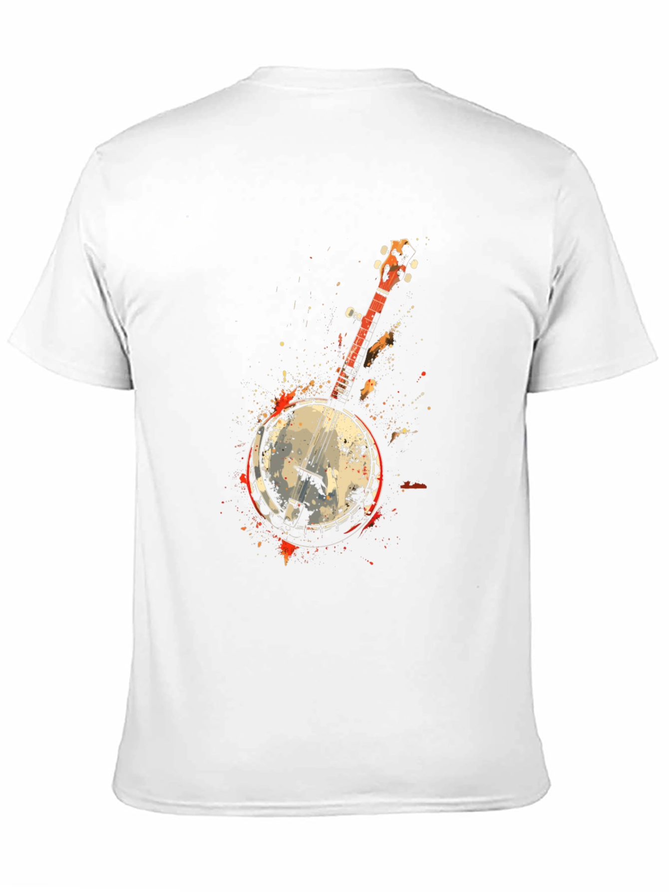 Banjo Graphic Tee - Musical Instrument T-Shirt