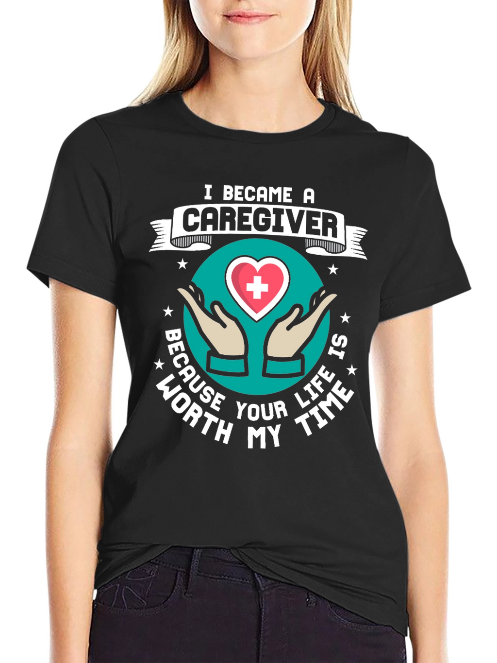 Caregiver Graphic Tee - Worth My Time