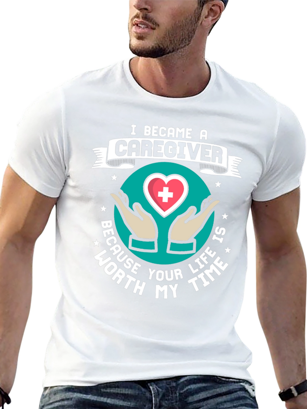 Caregiver Graphic Tee - Worth My Time