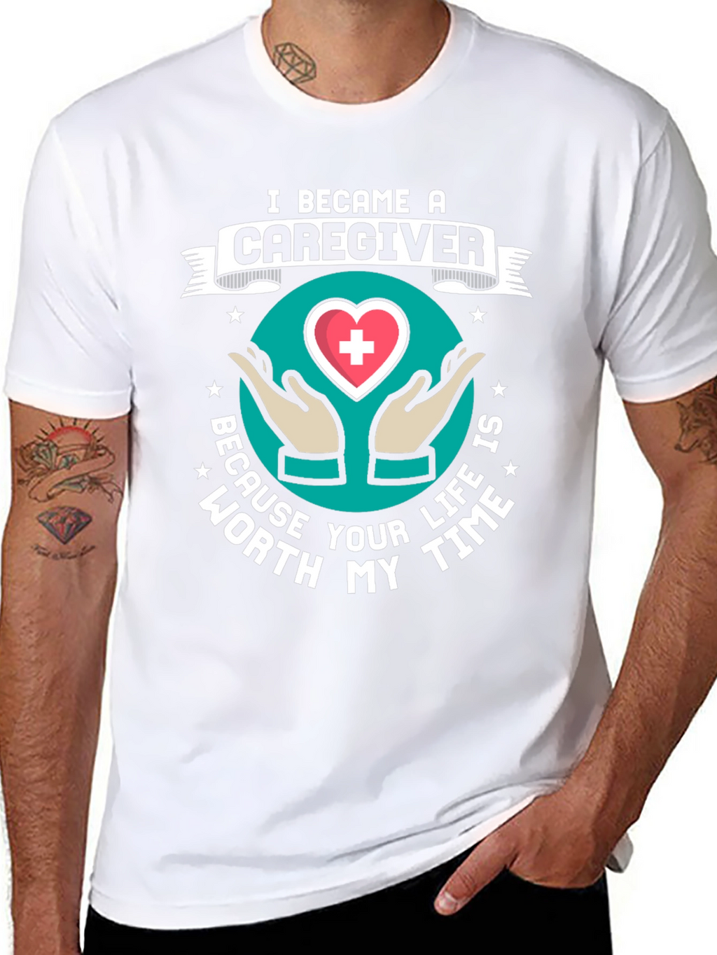 Caregiver Graphic Tee - Worth My Time