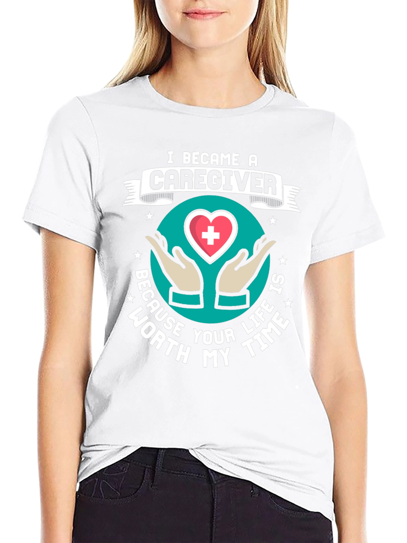 Caregiver Graphic Tee - Worth My Time