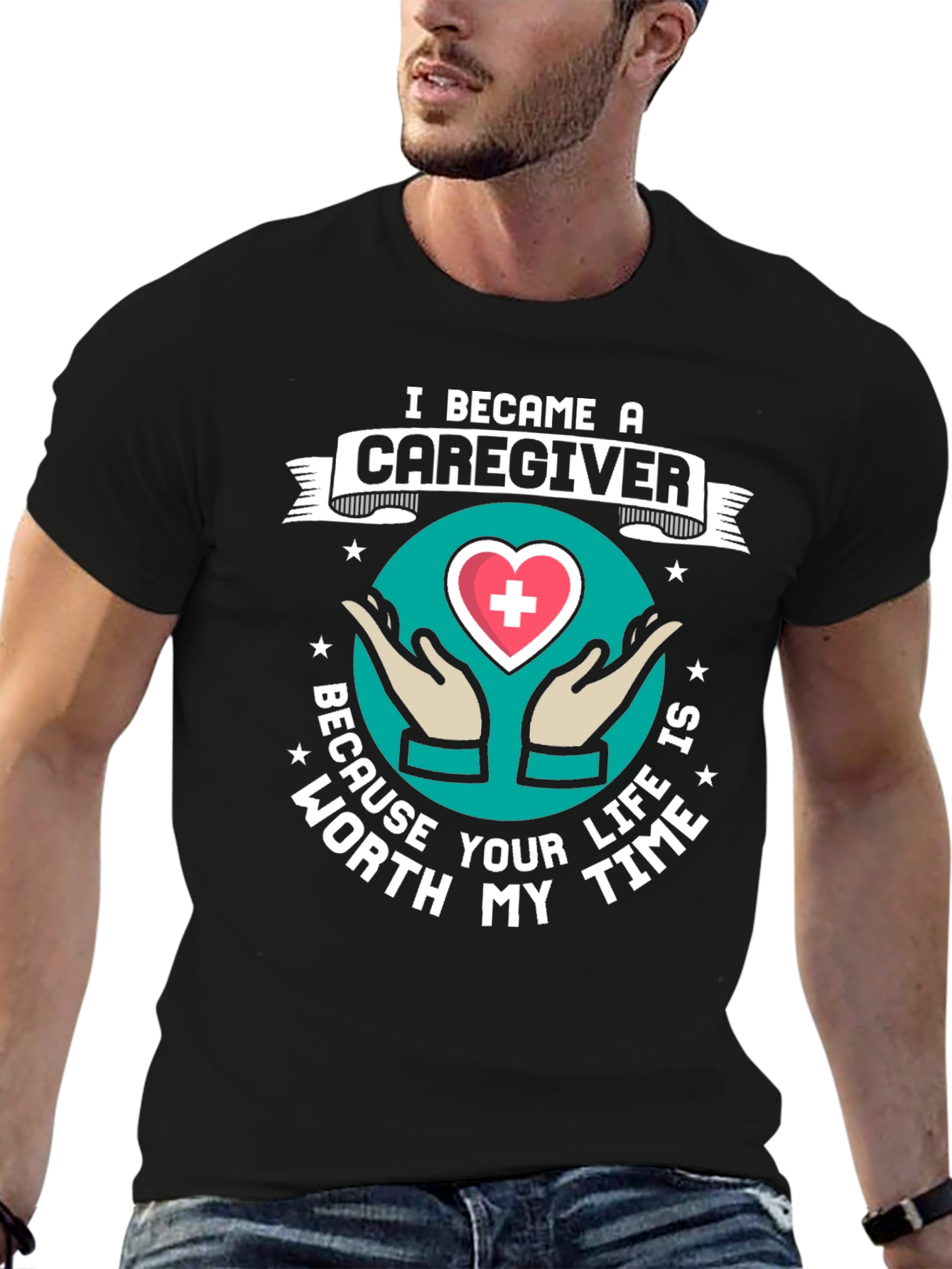 Caregiver Graphic Tee - Worth My Time