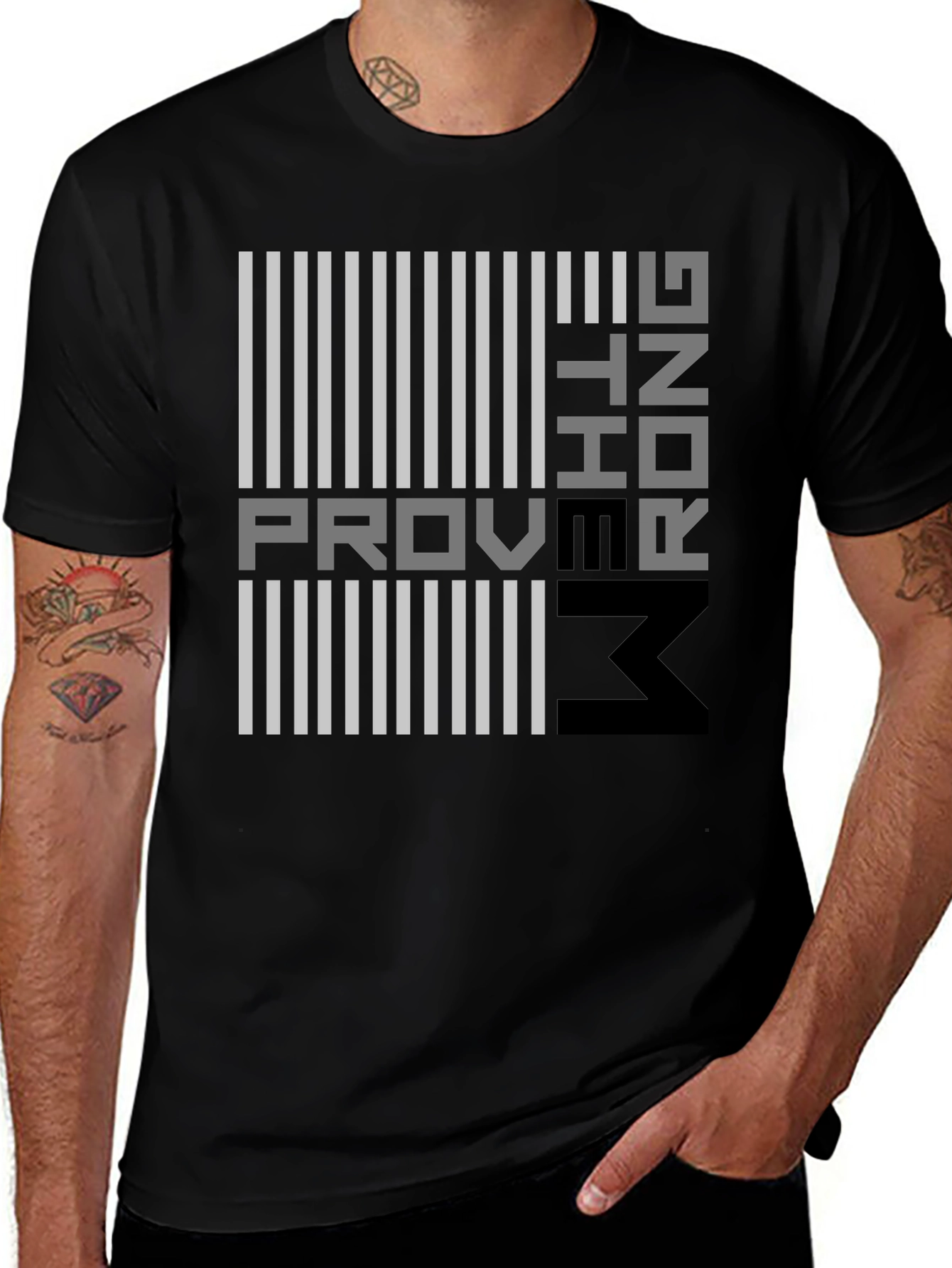 Proving Them Wrong Graphic T-Shirt - Modern Design