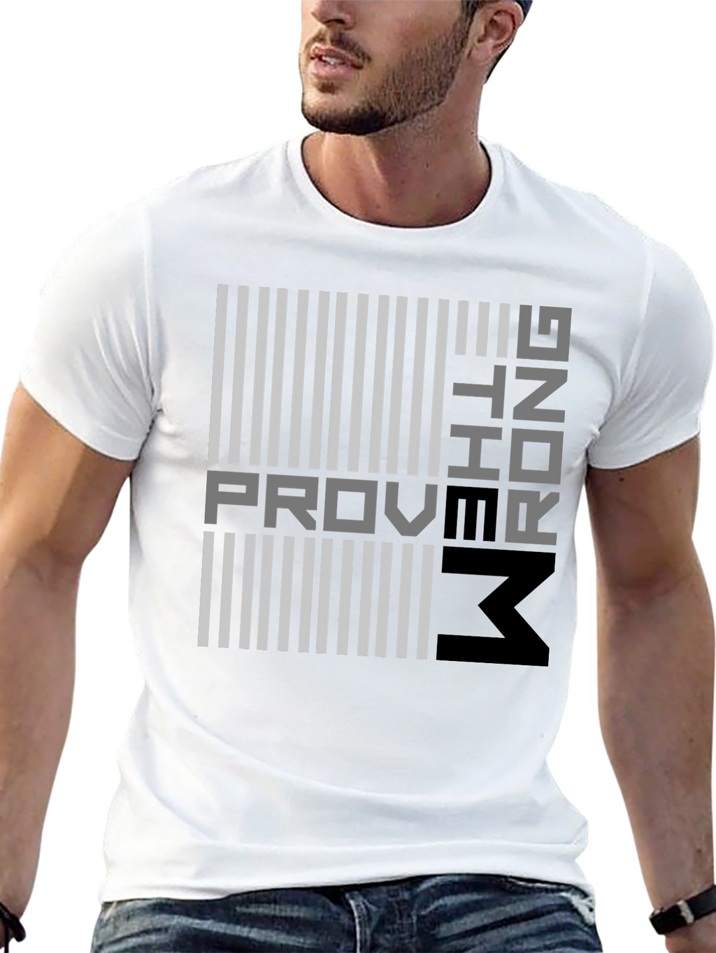 Proving Them Wrong Graphic T-Shirt - Modern Design