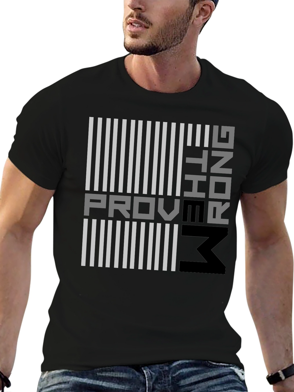 Proving Them Wrong Graphic T-Shirt - Modern Design