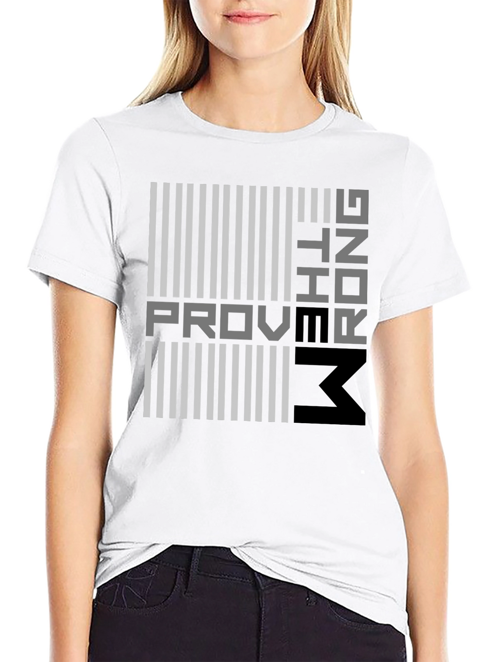 Proving Them Wrong Graphic T-Shirt - Modern Design