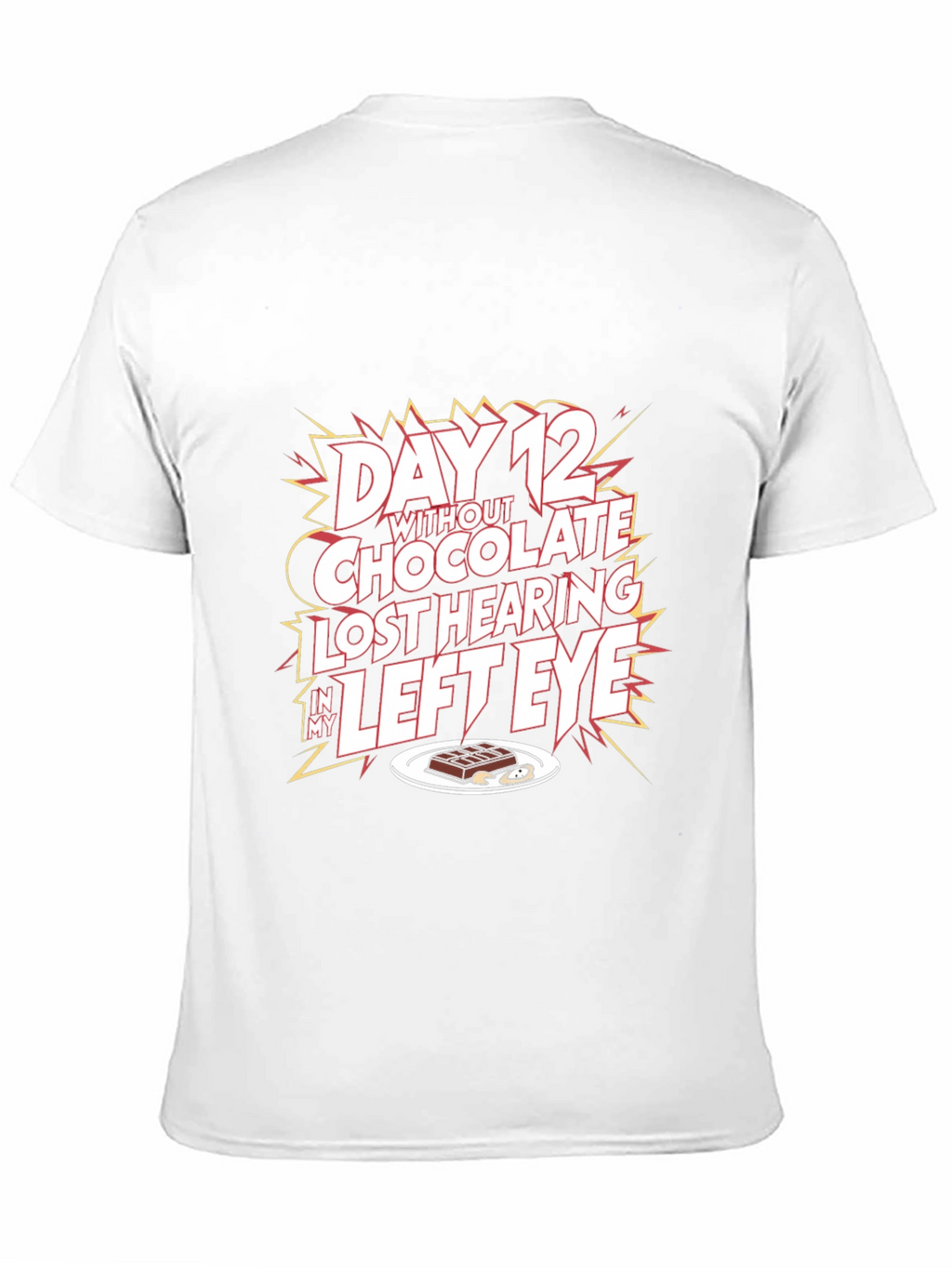Humorous Graphic T-Shirt - Chocolate Lovers Loss