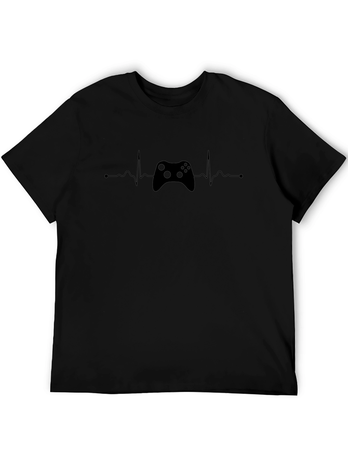 Gamer Heartbeat T-Shirt - Controller Graphic Tee