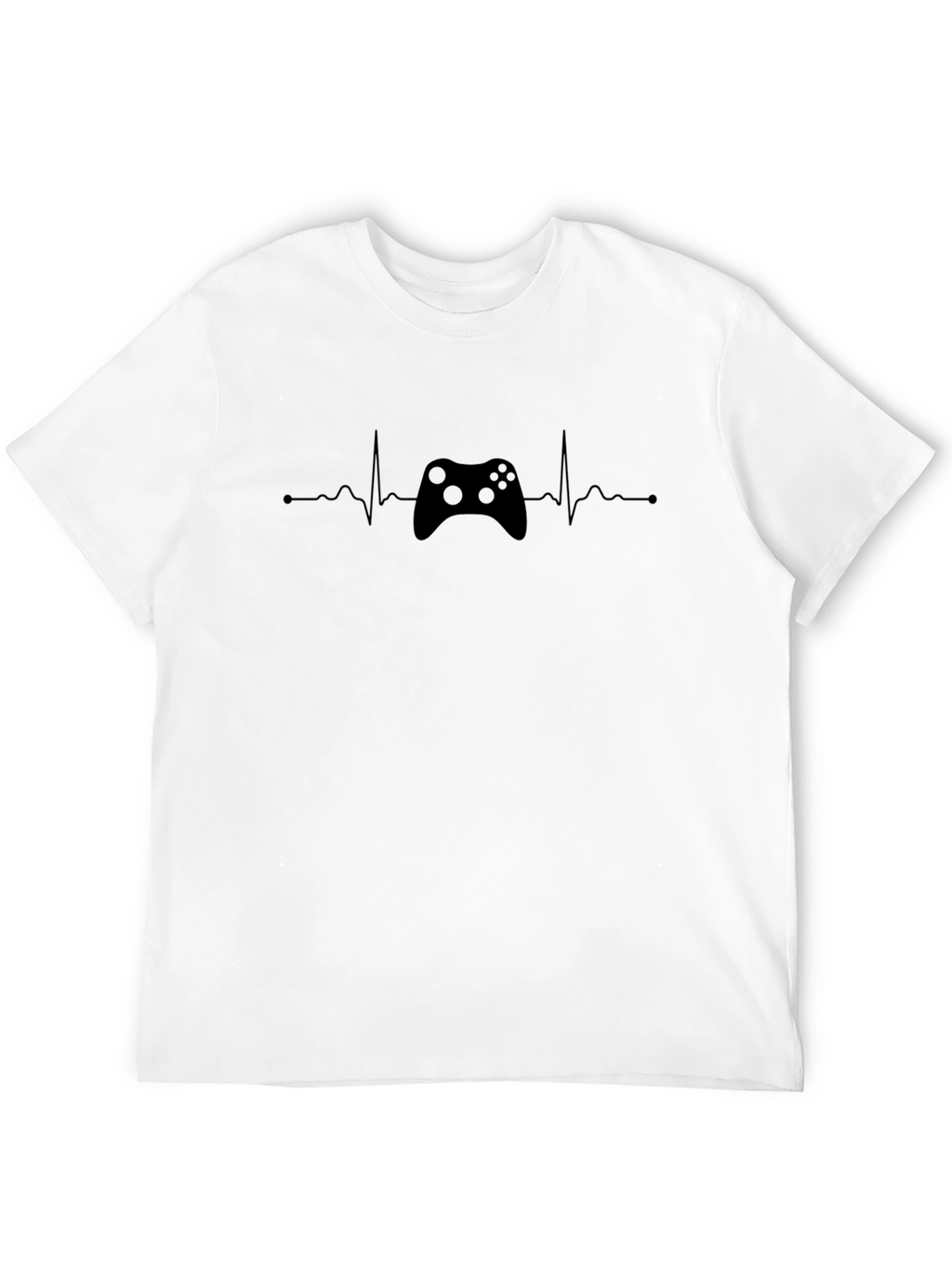 Gamer Heartbeat T-Shirt - Controller Graphic Tee