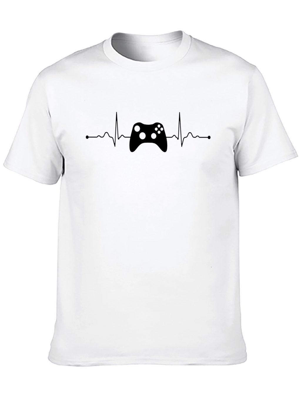 Gamer Heartbeat T-Shirt - Controller Graphic Tee