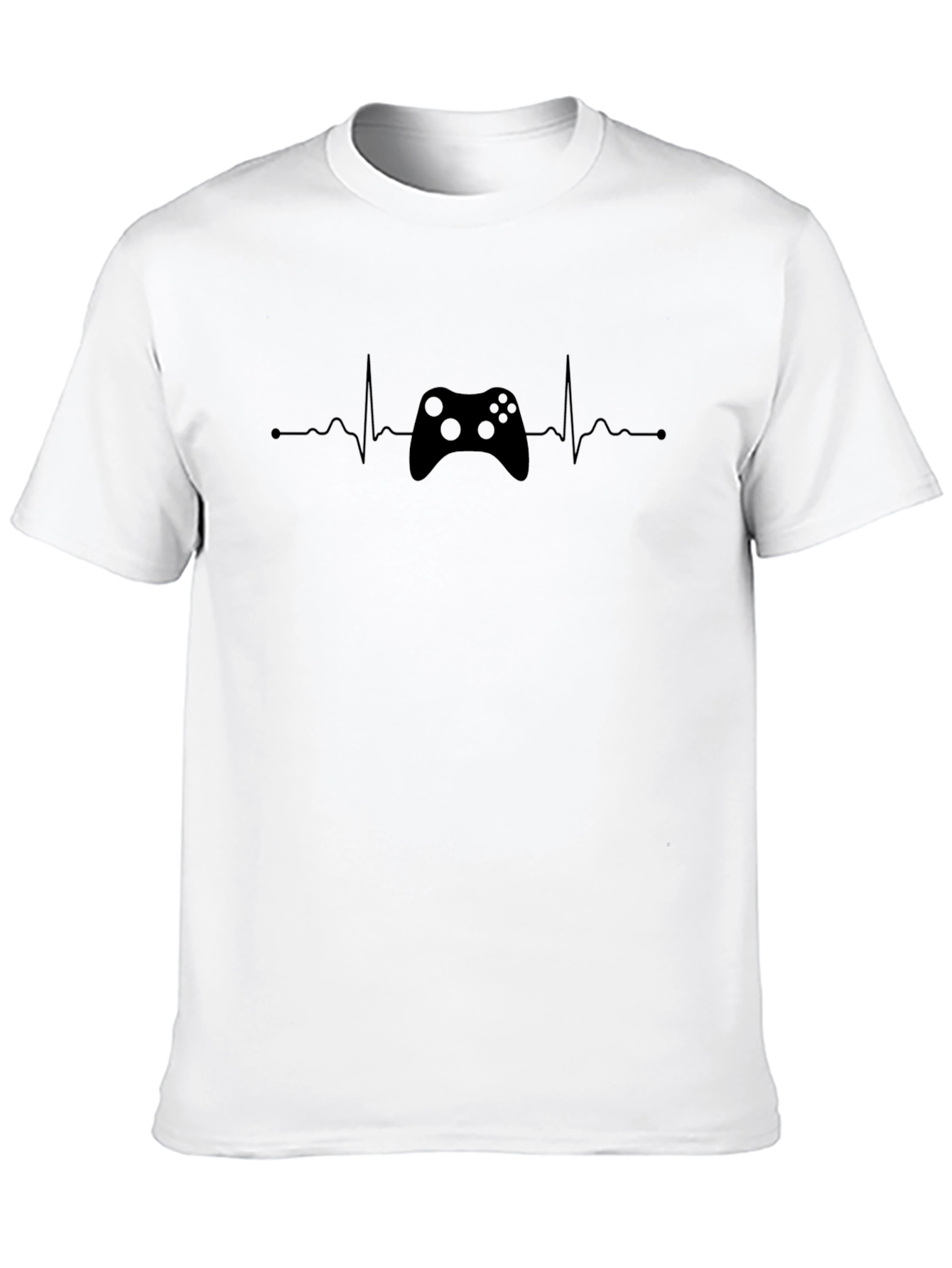 Gamer Heartbeat T-Shirt - Controller Graphic Tee