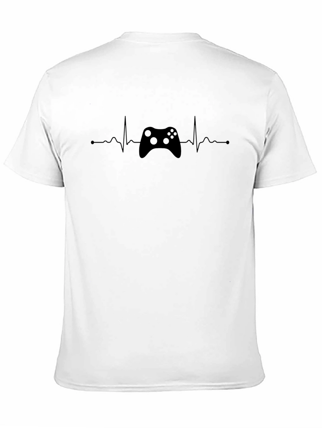 Gamer Heartbeat T-Shirt - Controller Graphic Tee