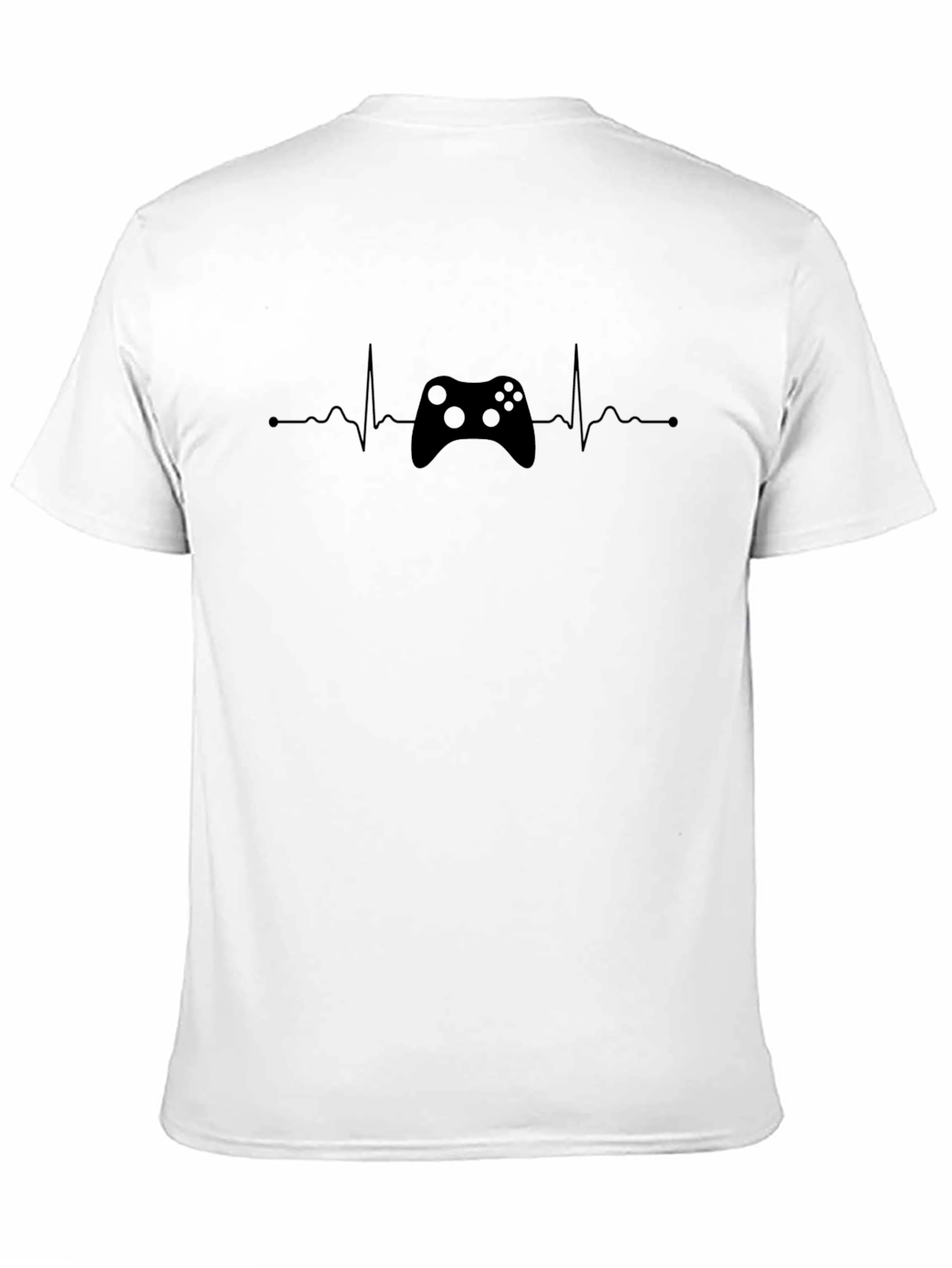 Gamer Heartbeat T-Shirt - Controller Graphic Tee