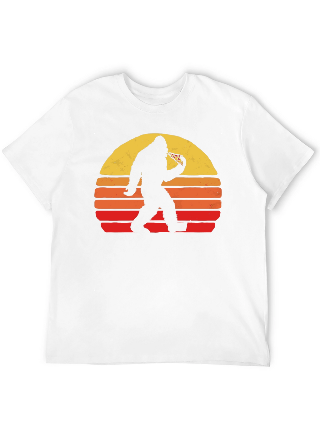 Sasquatch Pizza Sunset Tee