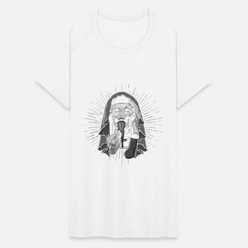 Occult Satanic Nun Creepy Gothic Halloween