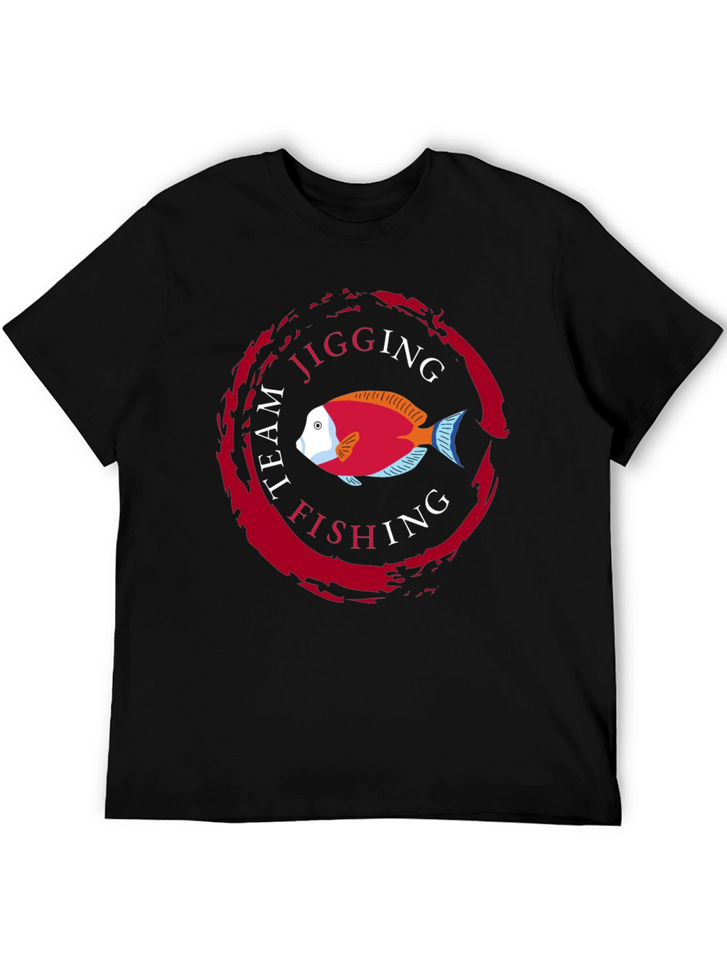 Team Jigging Fishing T-Shirt