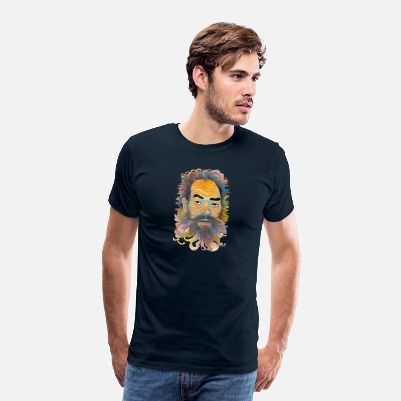 Old man's face